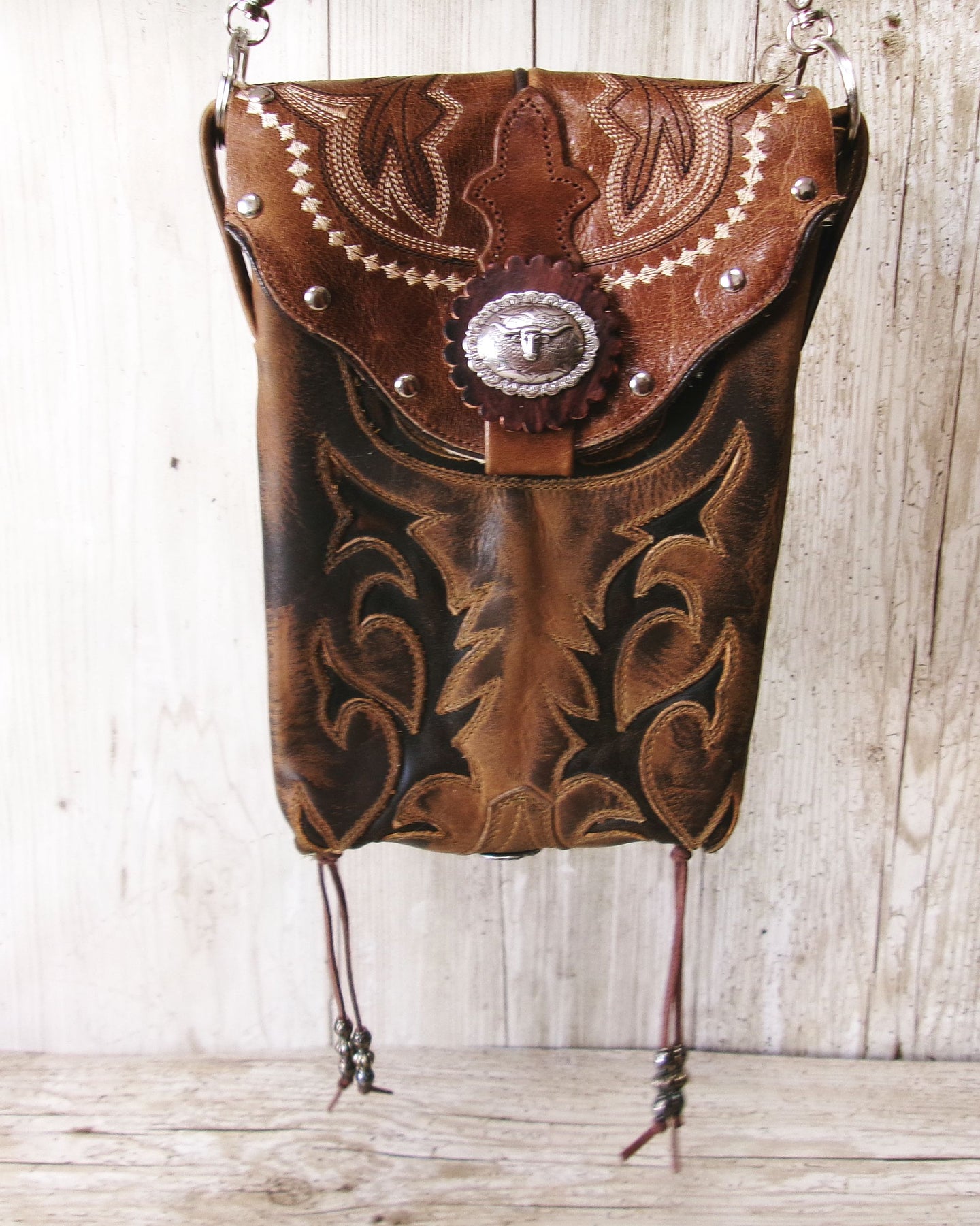 Cowboy Boot Crossbody Hipster Bag CB154